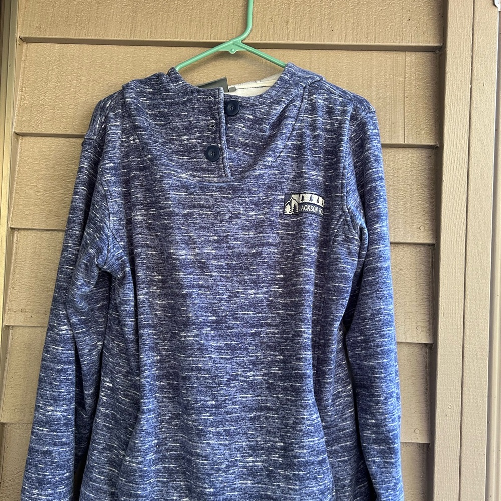Blue Jackson Hole Women's Hooded Sweatshirt